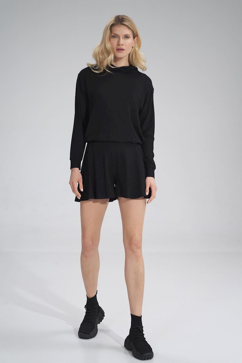 Figl Black Shorts - view 2
