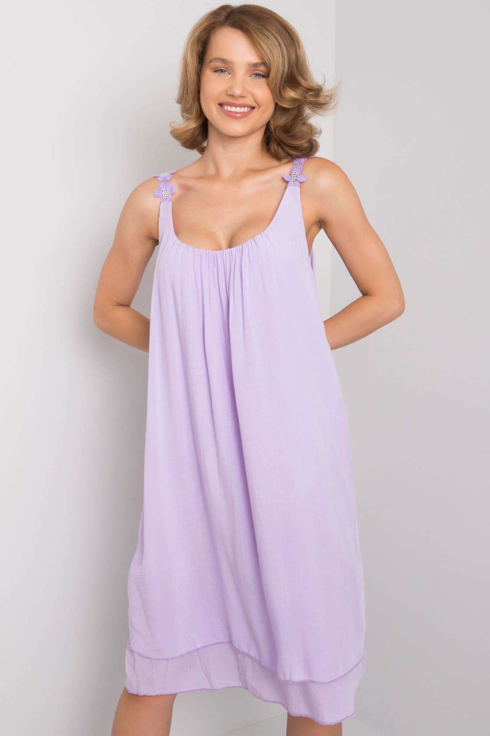 Och Bella Light Violet Dress