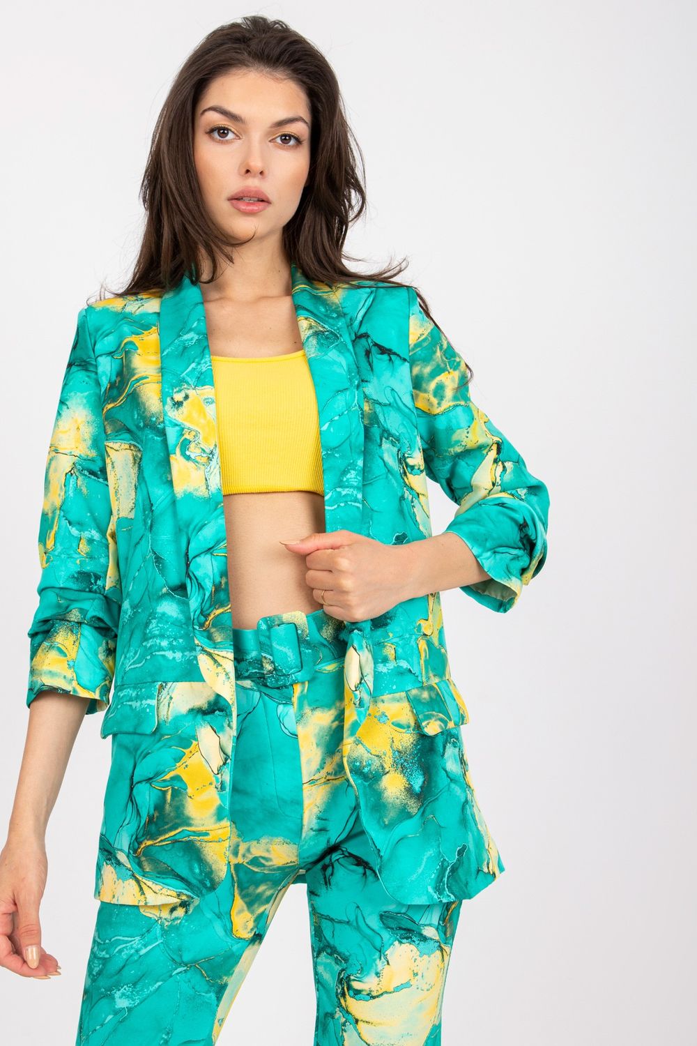 Italy Moda Green Jacket