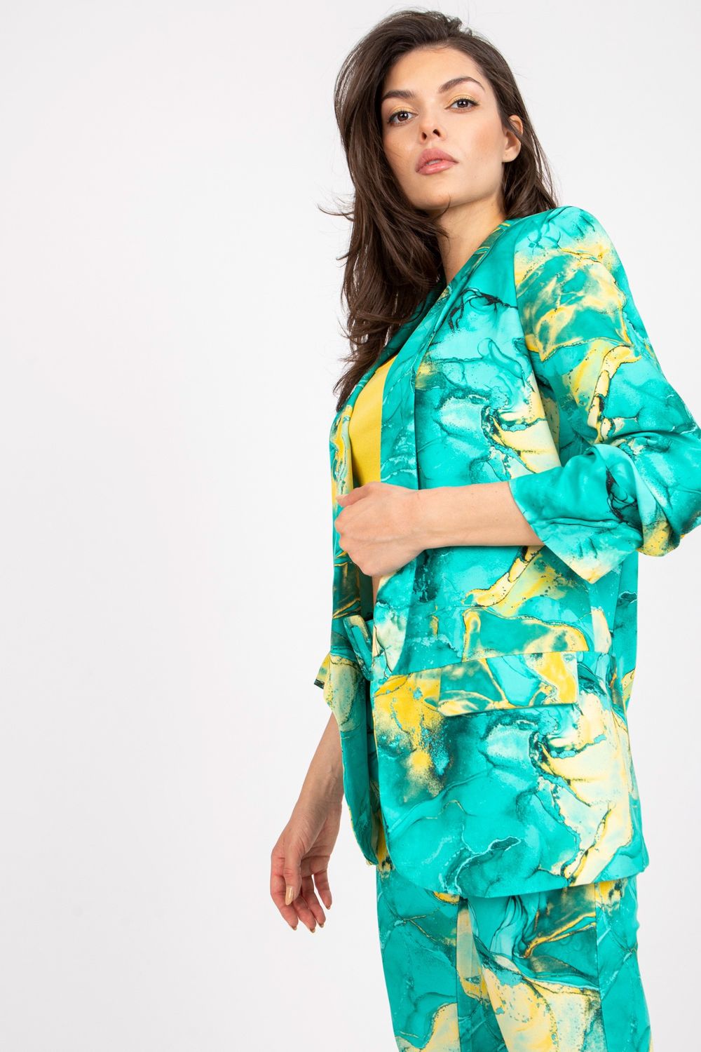 Italy Moda Green Jacket - view 3