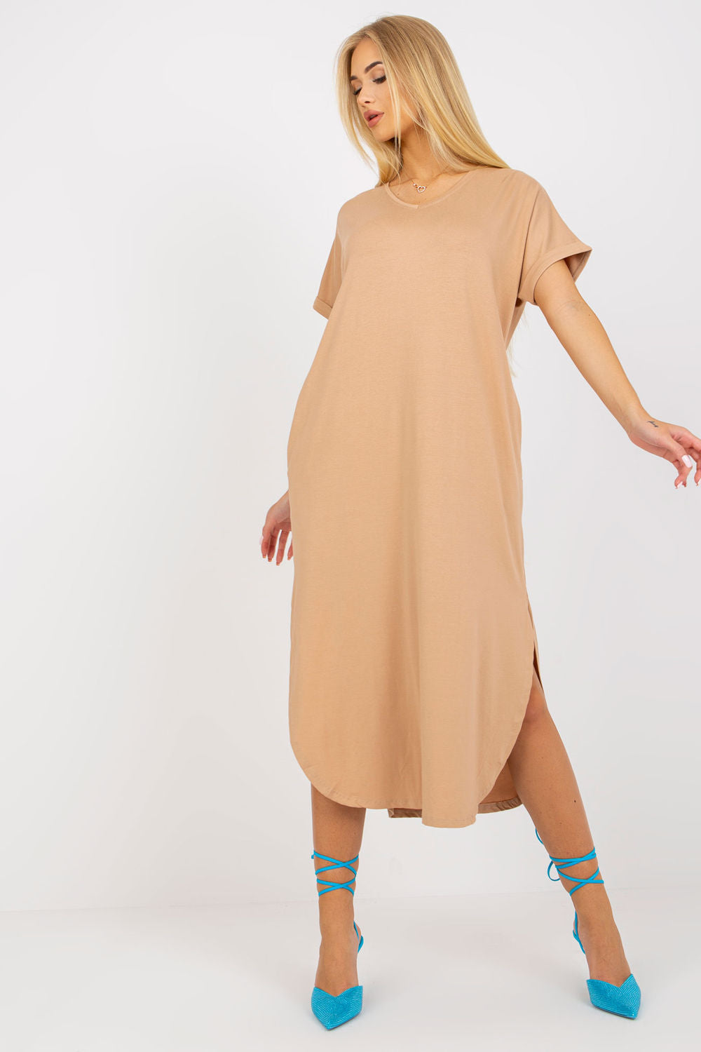 Och Bella Camel Dress