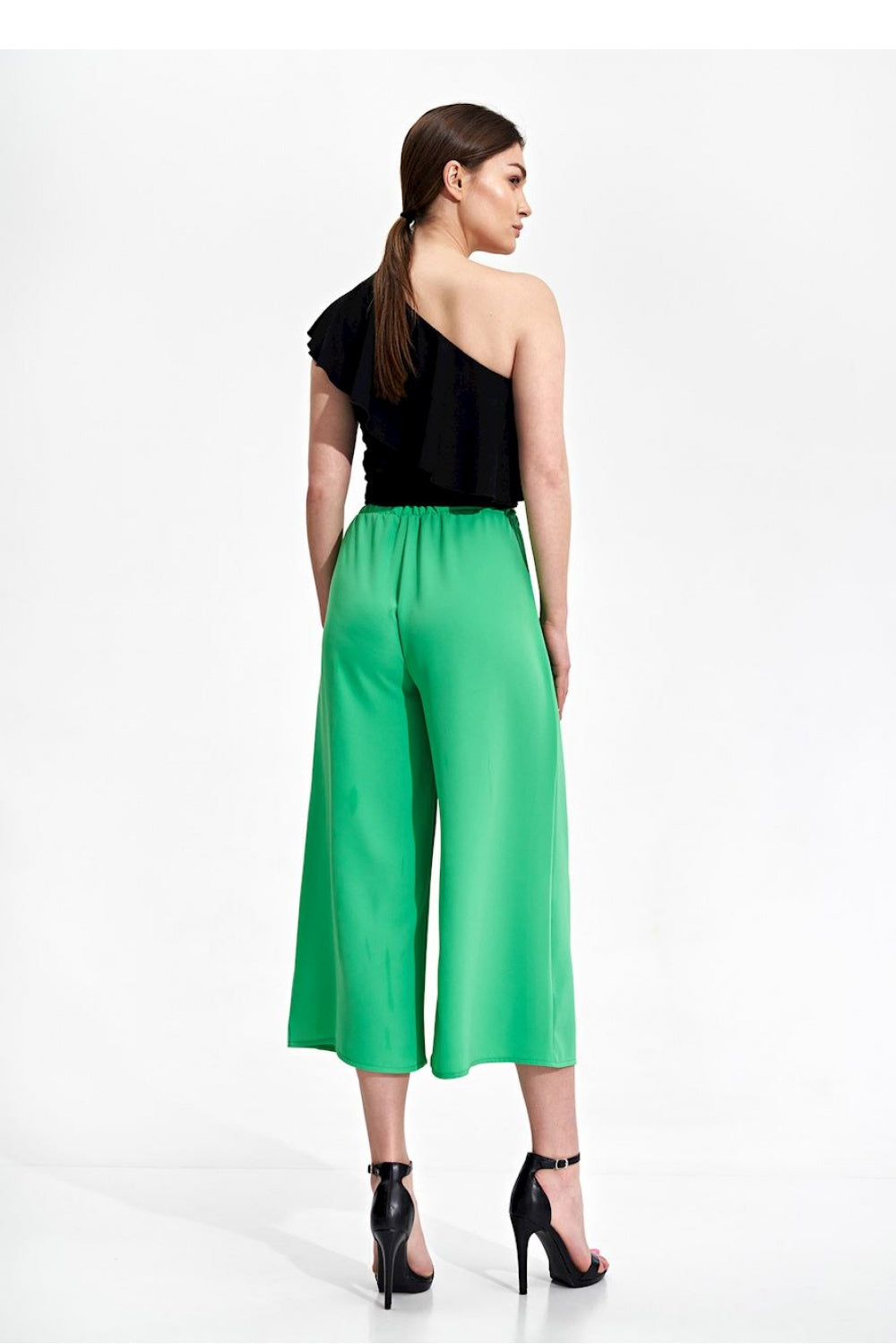 Figl Green Trousers with Pockets - view 3