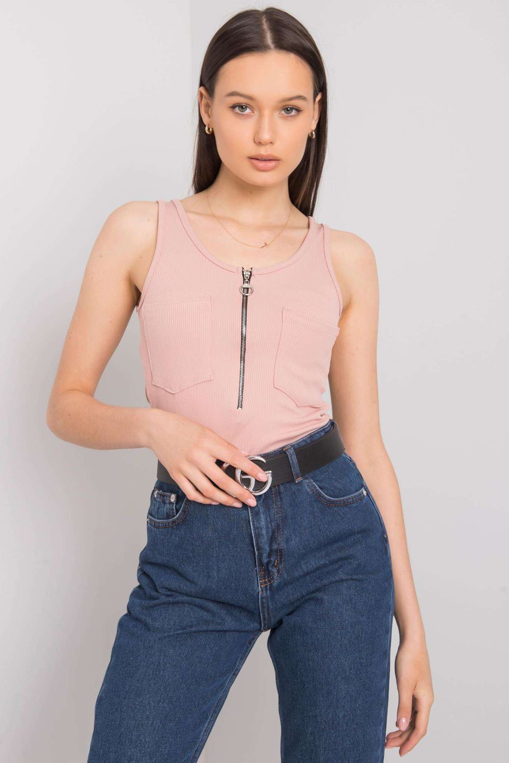 Italy Moda Light Pink T-Shirt