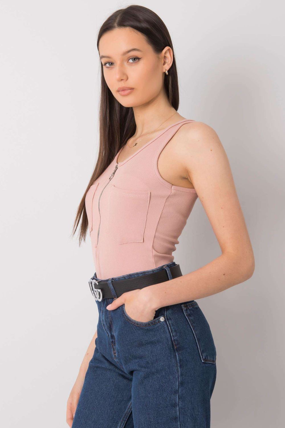 Italy Moda Light Pink T-Shirt - view 3