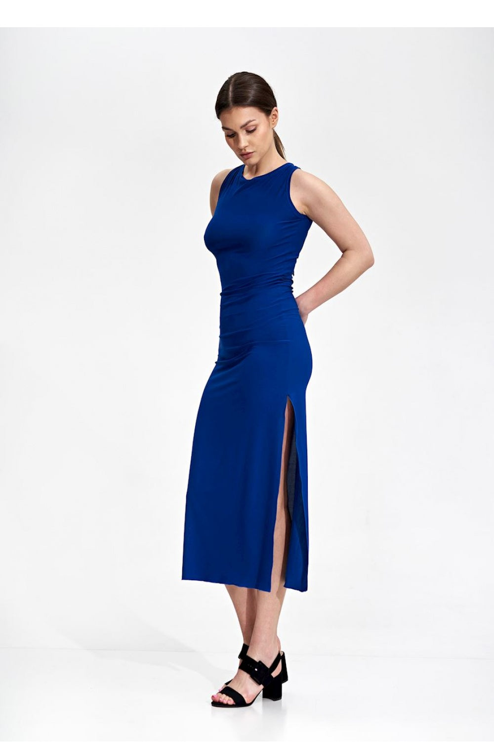Figl Sapphire Blue Midi Bodycon Dress - view 2