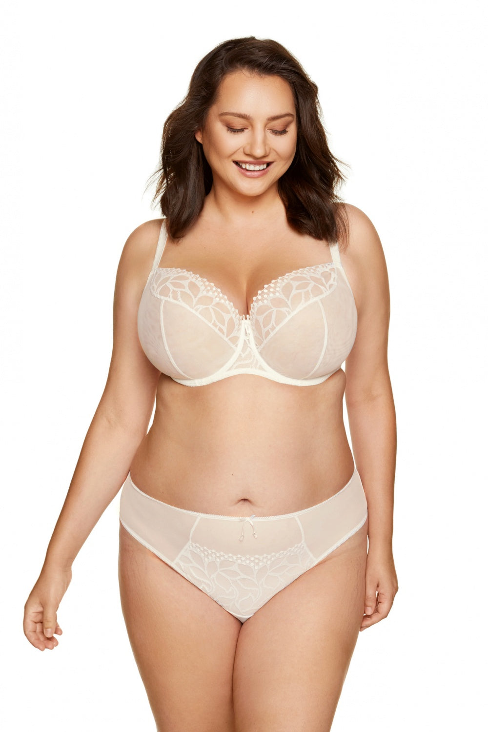 Gorteks Calypso F Cream Mesh Knickers - view 2