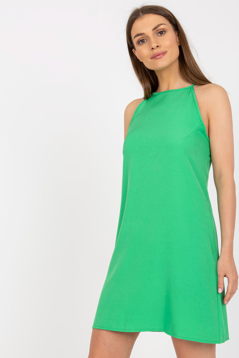 Rue Paris Green Sleeveless Dress - view 3