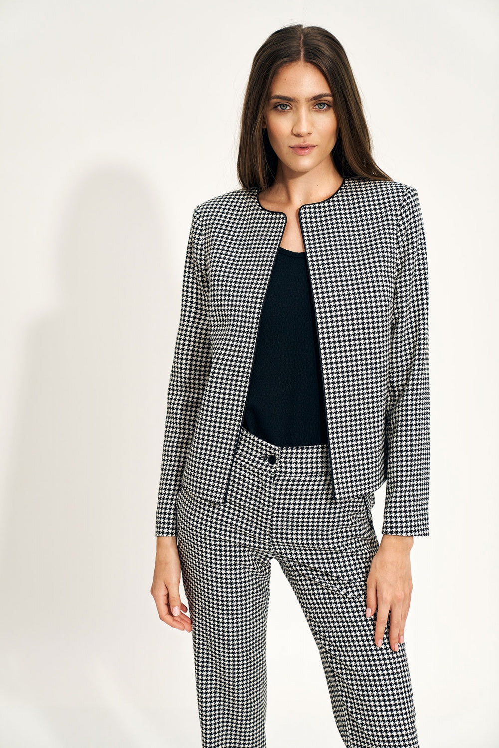 Nife Houndstooth Jacket