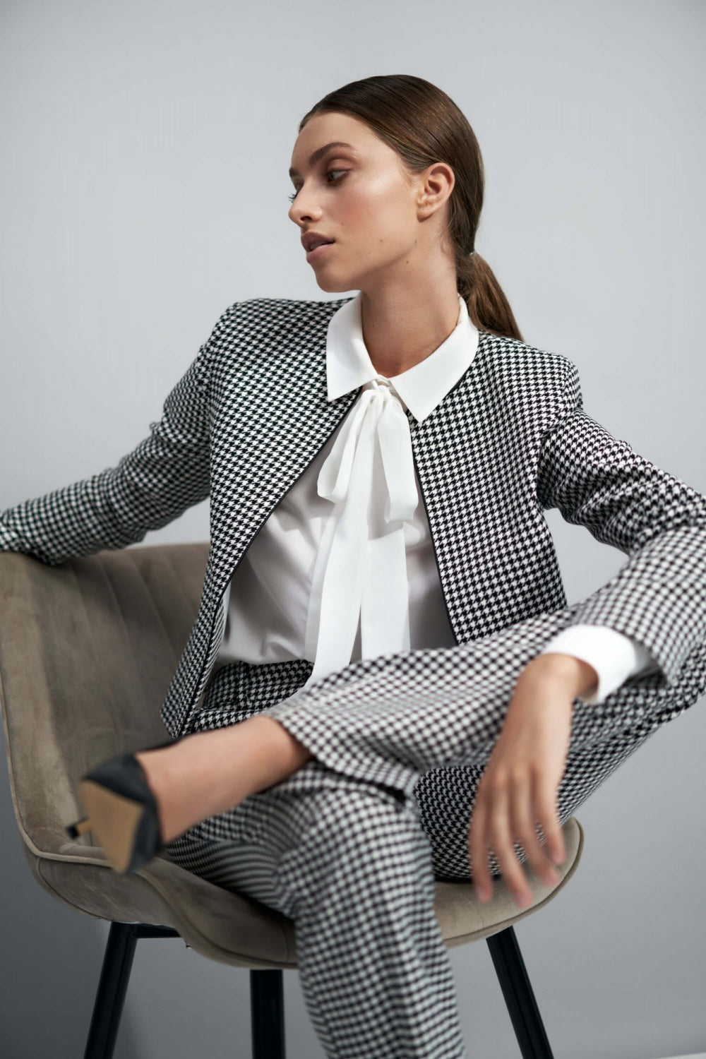 Nife Houndstooth Jacket - view 3