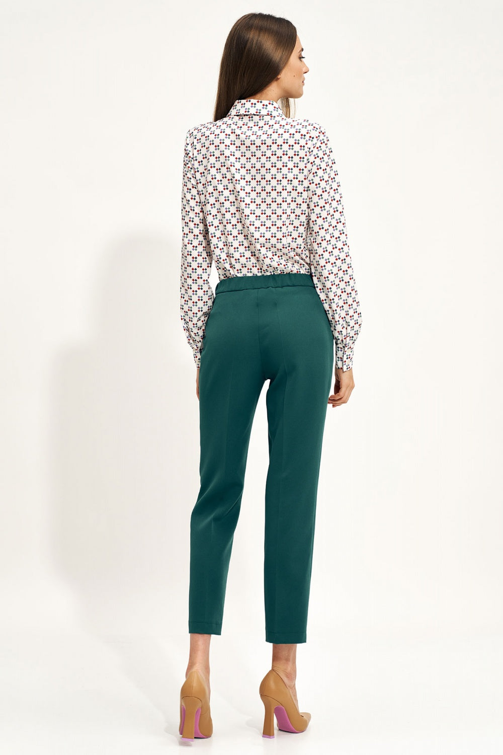 Nife Green Trousers - view 3