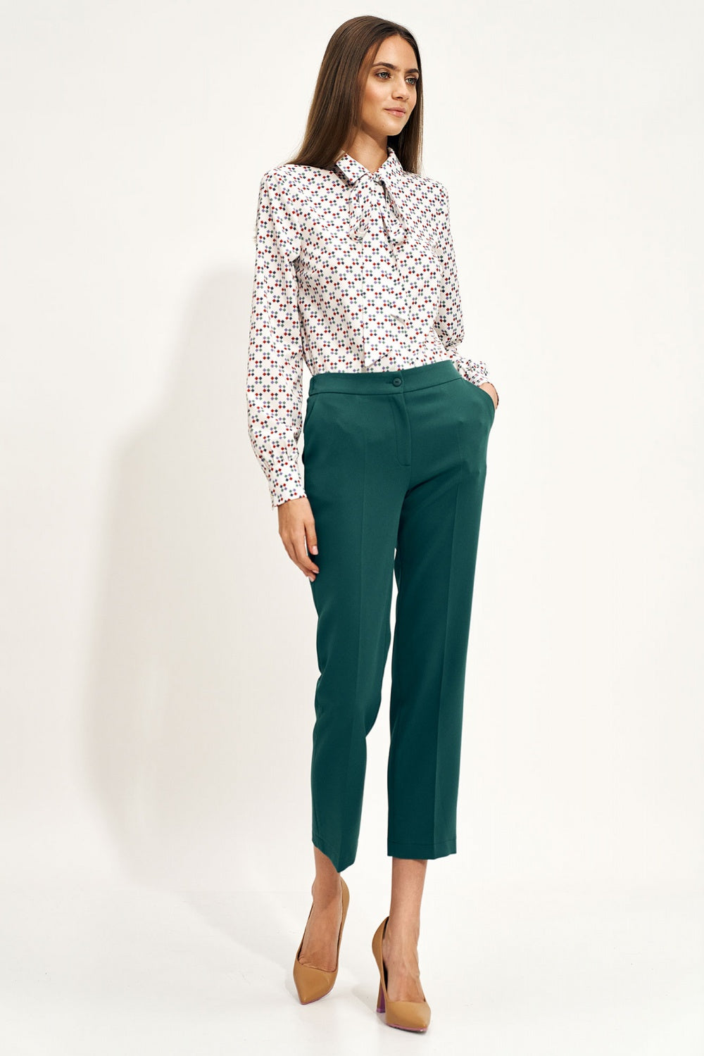 Nife Green Trousers - view 4