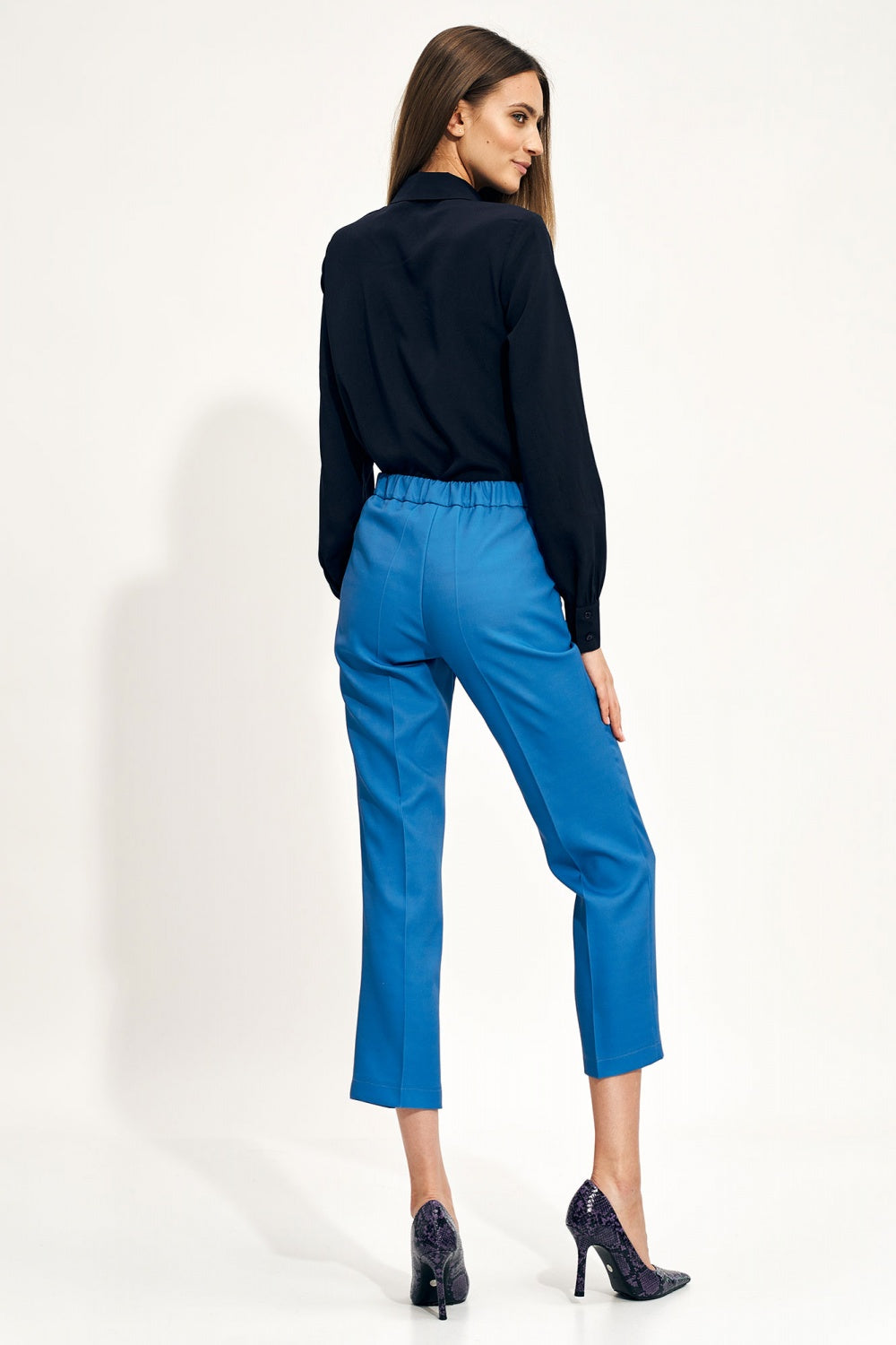 Nife Blue Trousers - view 3