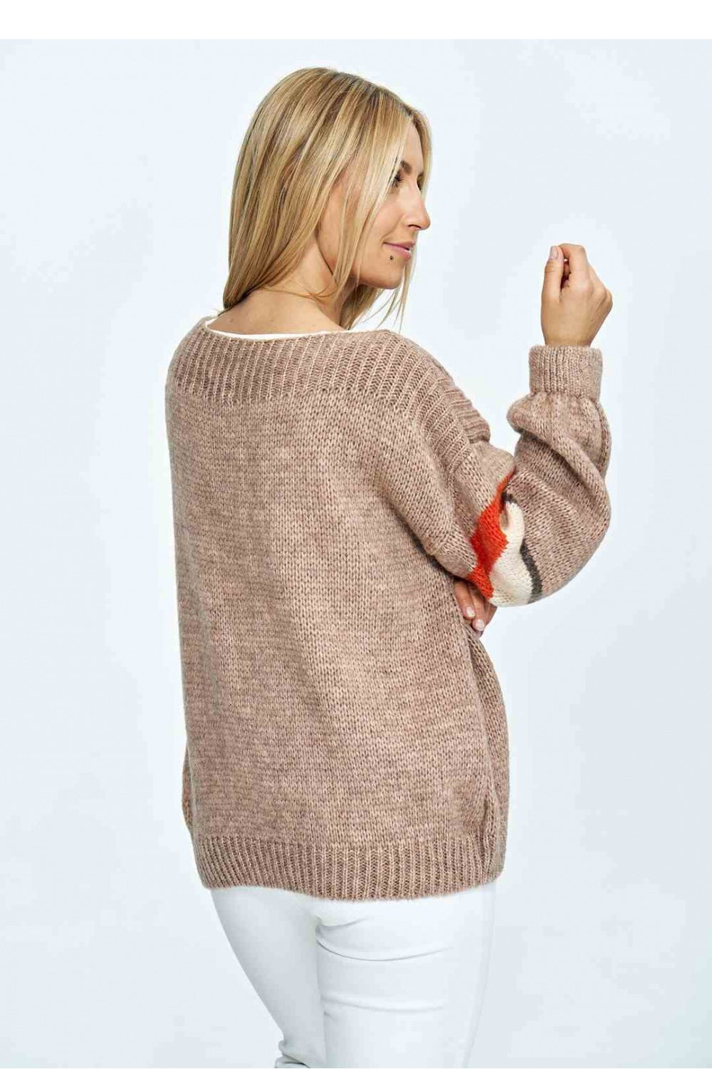 Figl Brown Striped Jumper - view 3