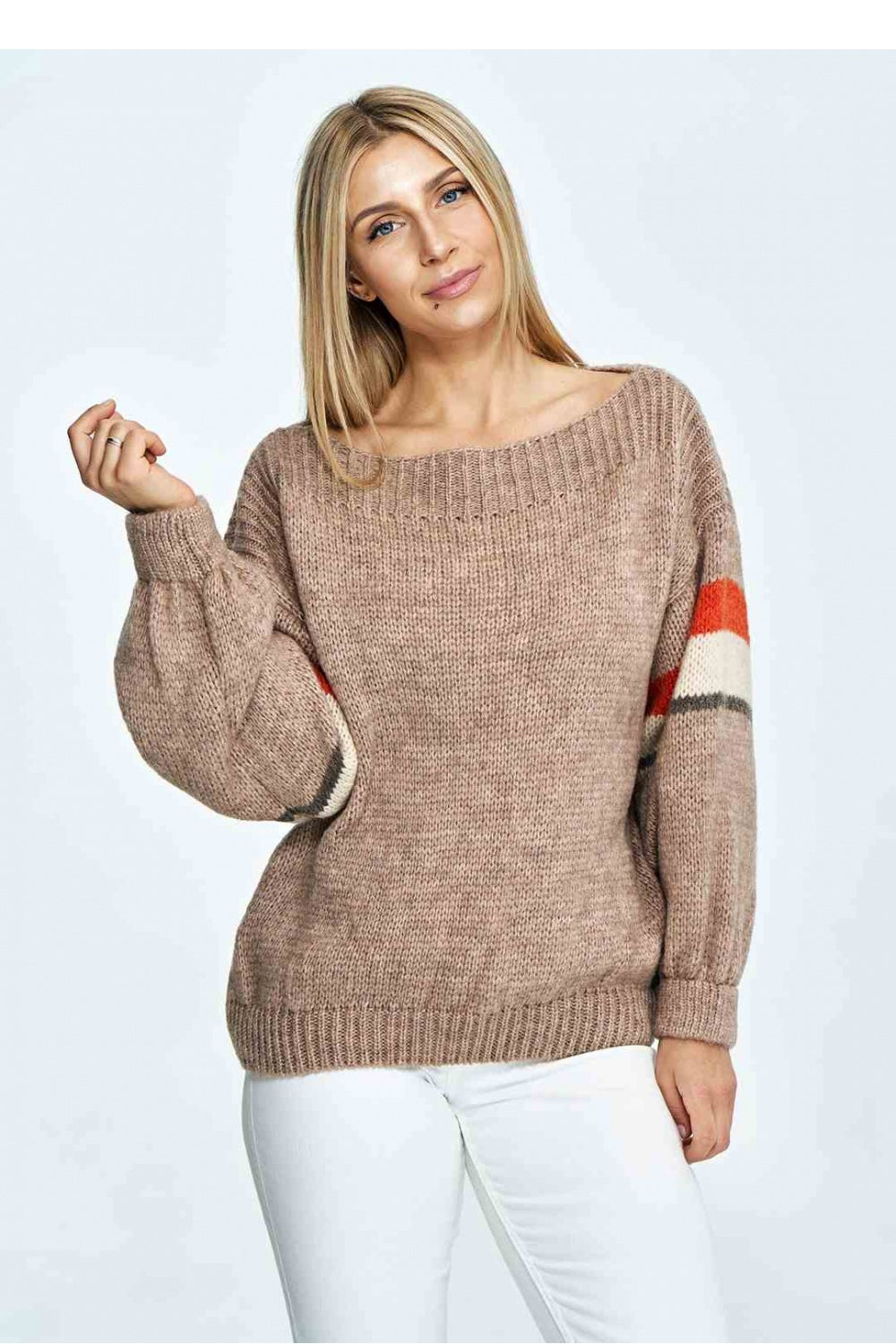 Figl Brown Striped Jumper - view 4