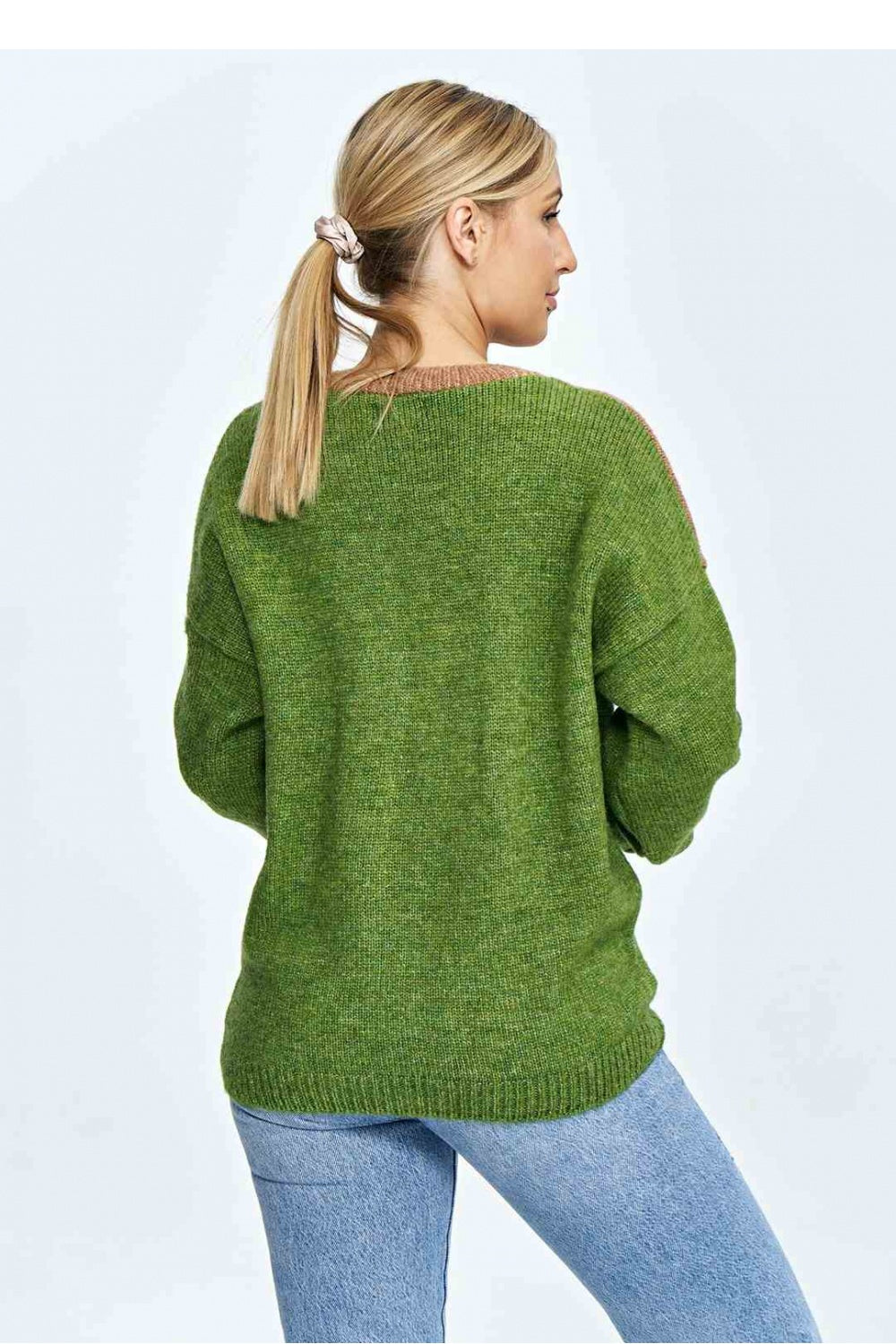 Figl Brown Long Sleeve Jumper - view 3
