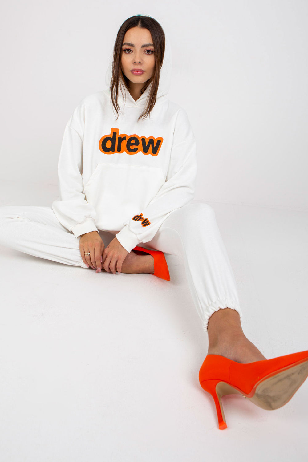 Ex Moda White Long Sleeve Co-Ord Set - view 2