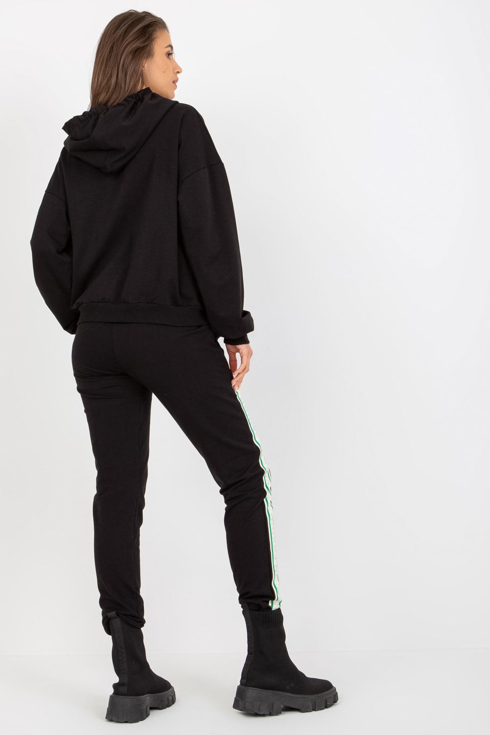 Relevance Black Long Sleeve Co-Ord Set - view 3