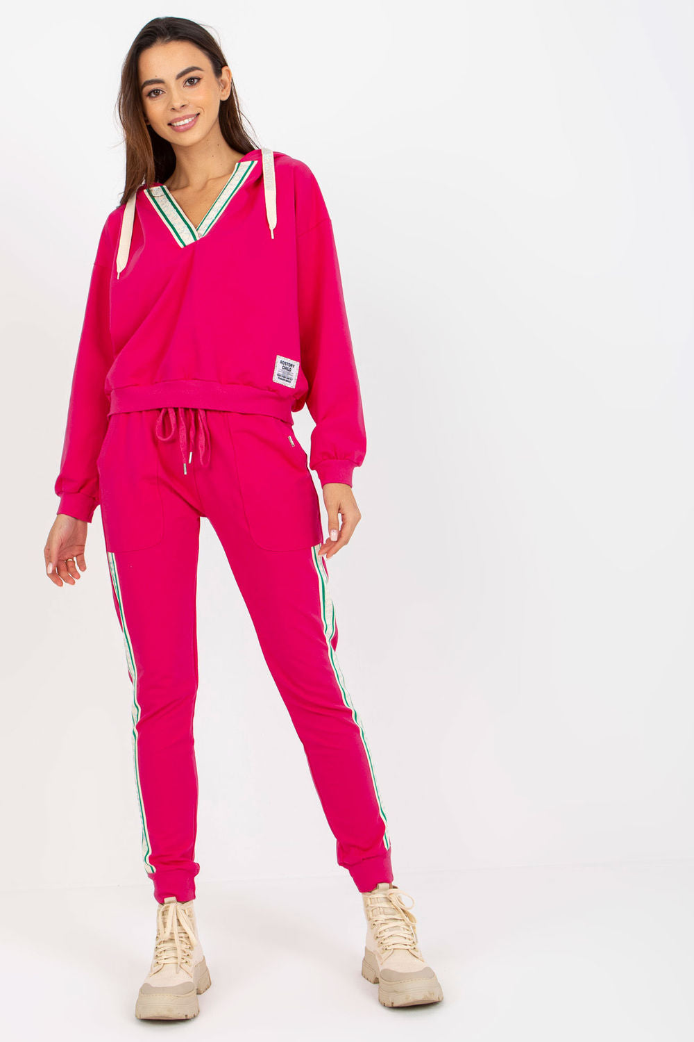 Relevance Fuchsia Long Sleeve Co-Ord Set