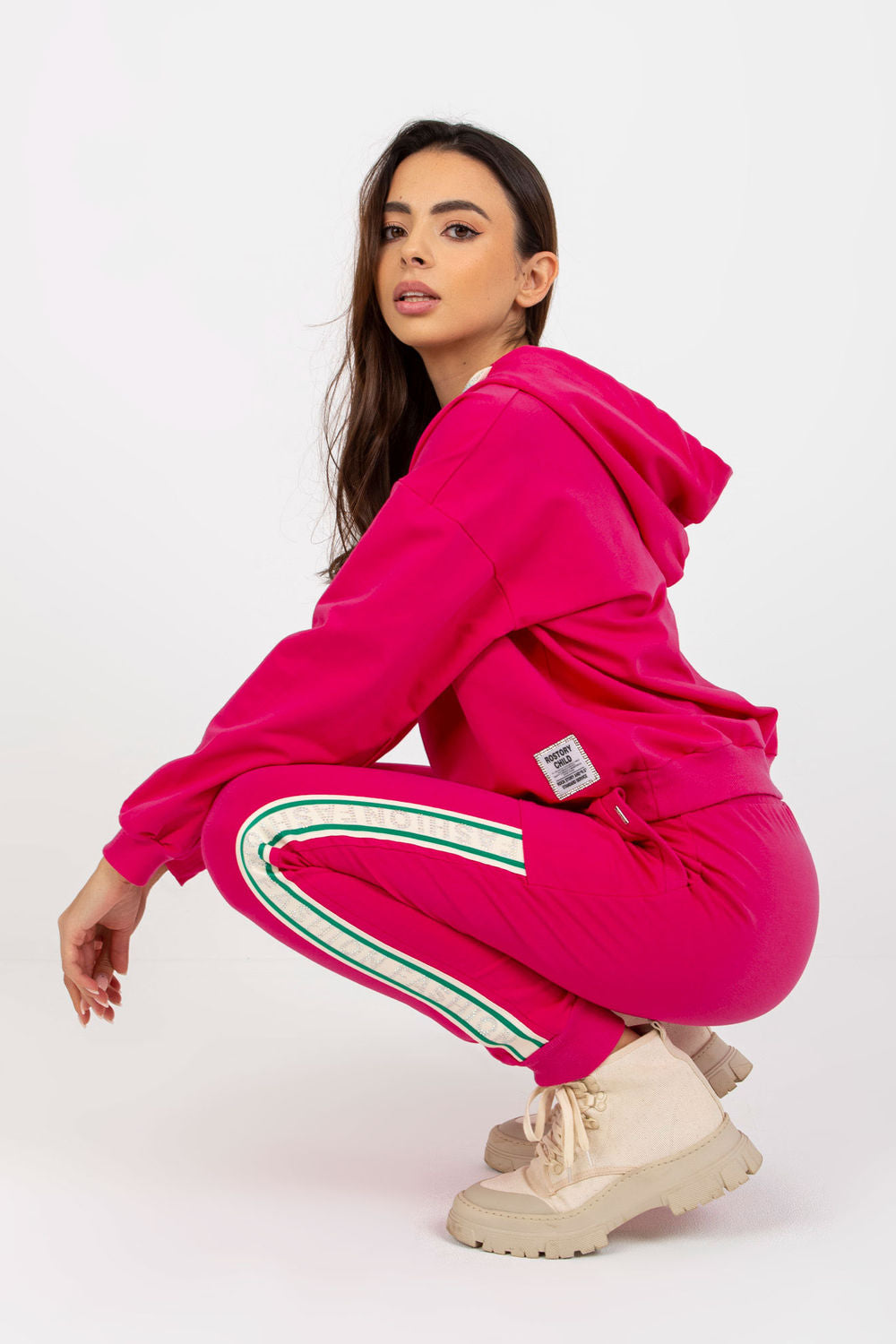 Relevance Fuchsia Long Sleeve Co-Ord Set - view 2