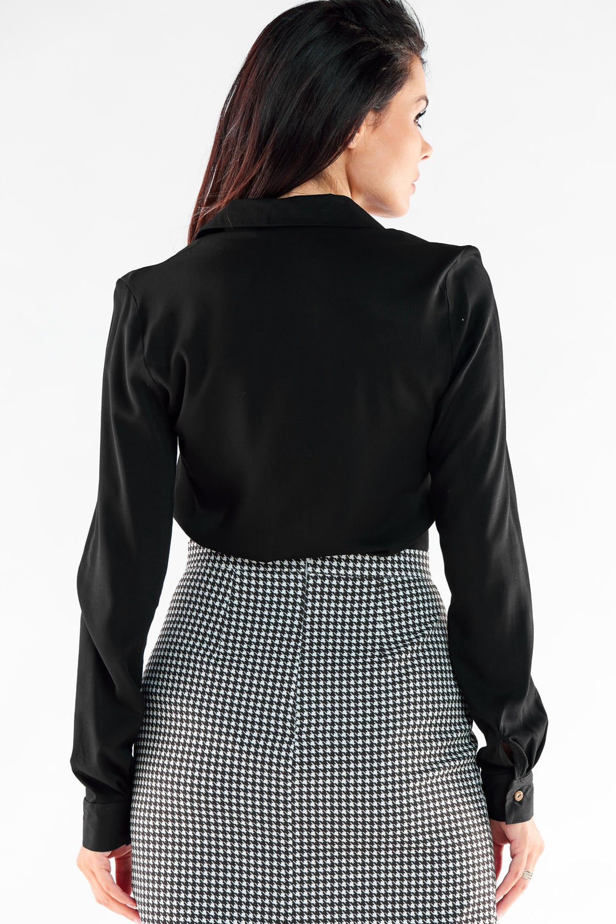 Awama Black Long Sleeve Top - view 3