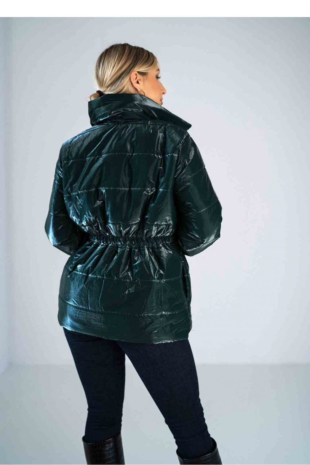 Figl Green Collared Jacket - view 3