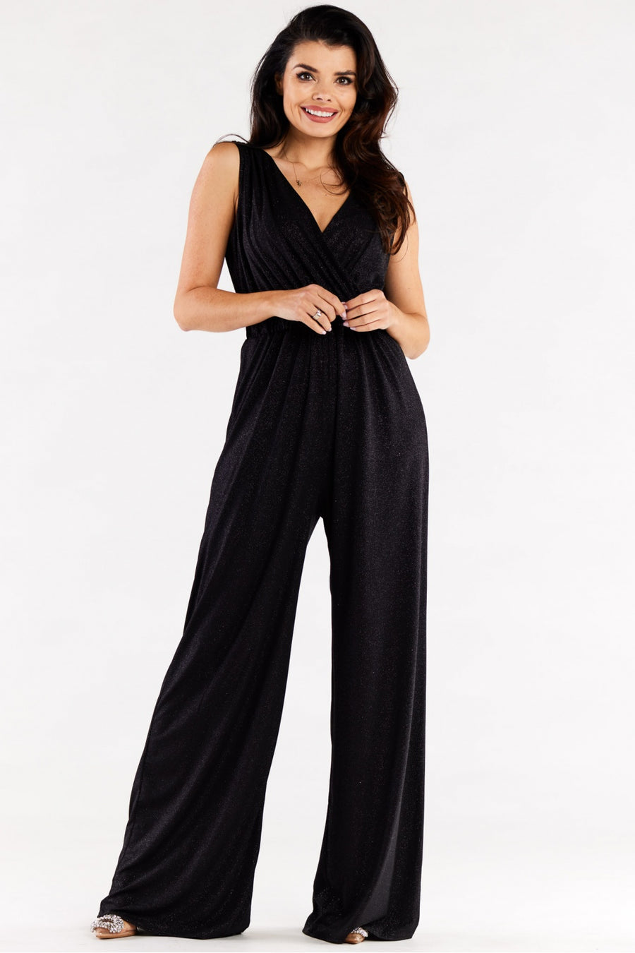 Awama Black Jumpsuit