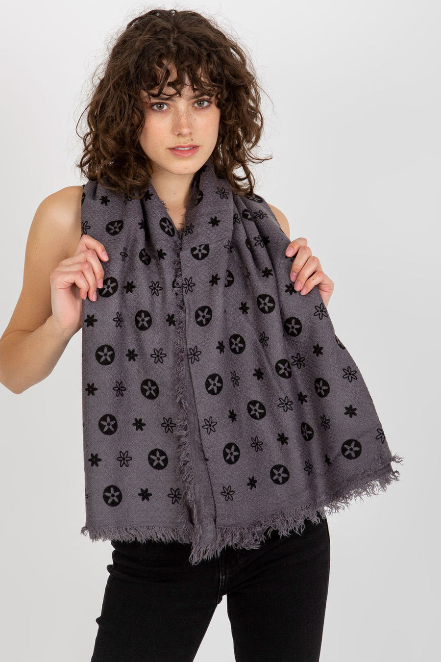 AT Dark Grey Neck Scarf
