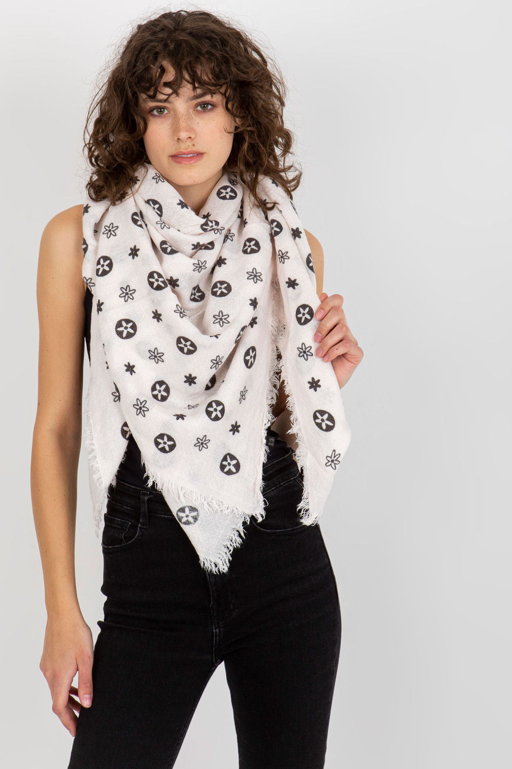 AT Light Pink Neck Scarf
