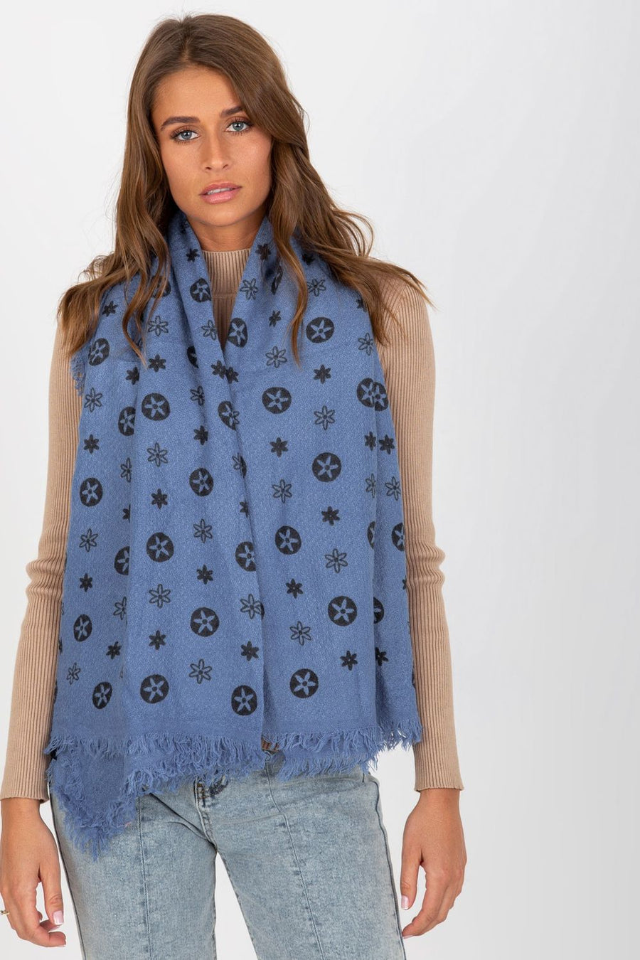 AT Dark Blue Neck Scarf