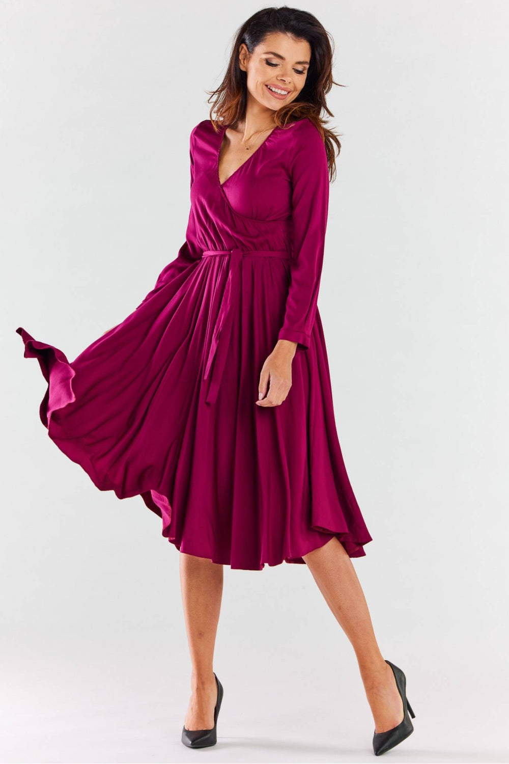 Awama Claret Dress - view 4