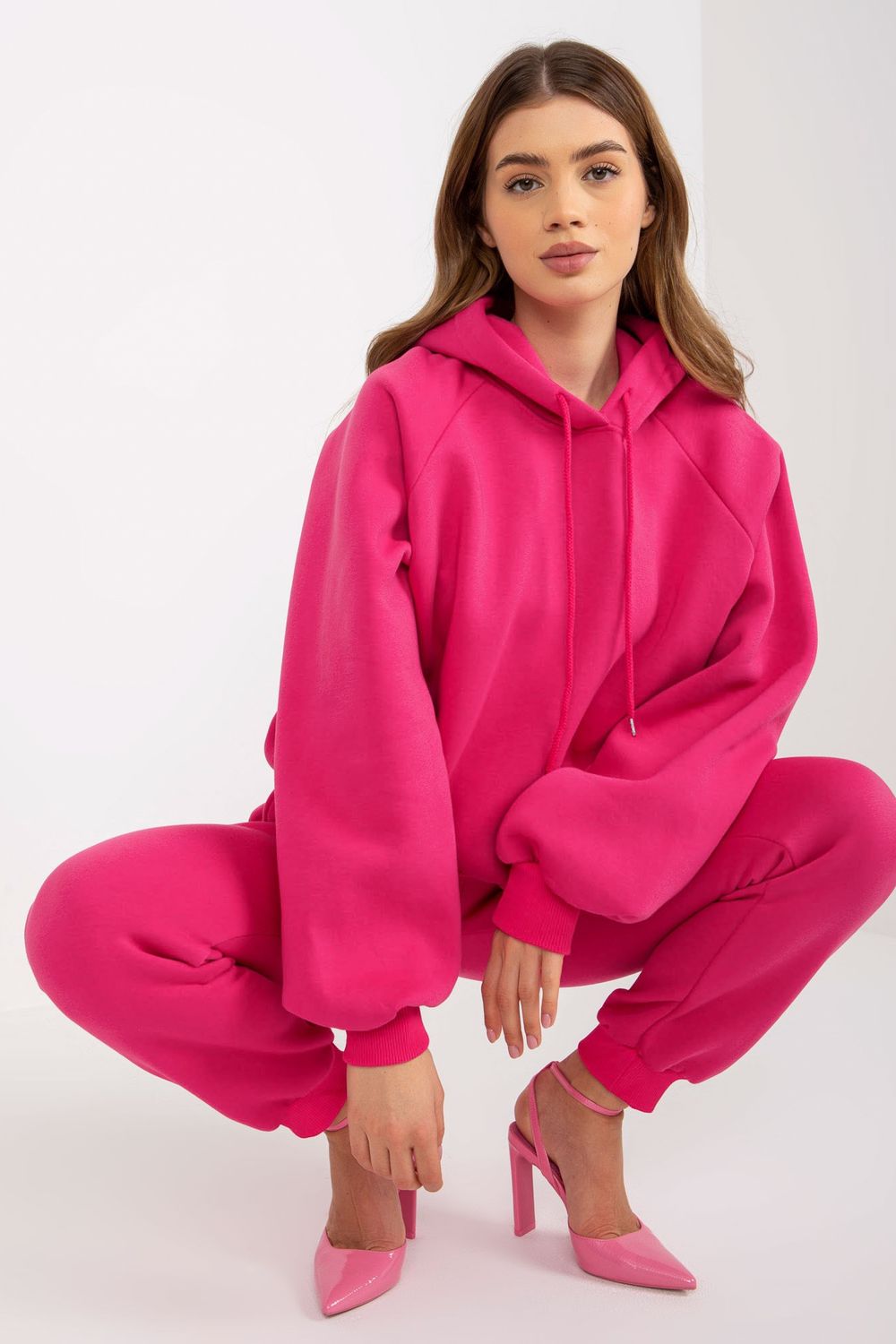 Ex Moda Fuchsia Long Sleeve Co-Ord Set - view 4