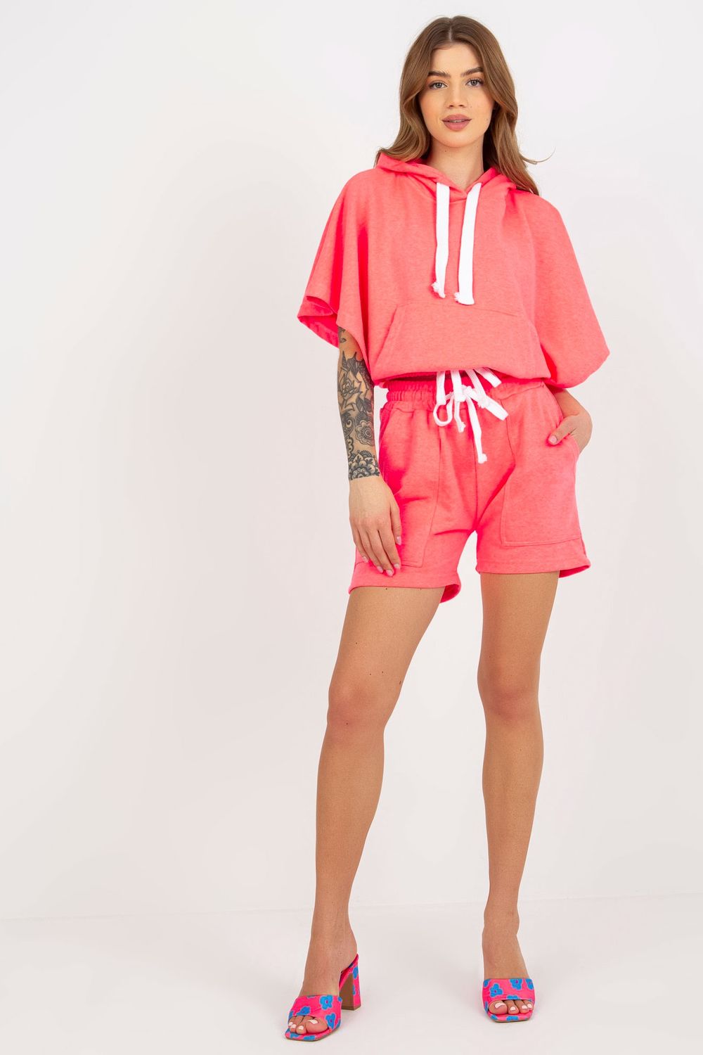 Ex Moda Neon Pink Co-Ord Set - view 2