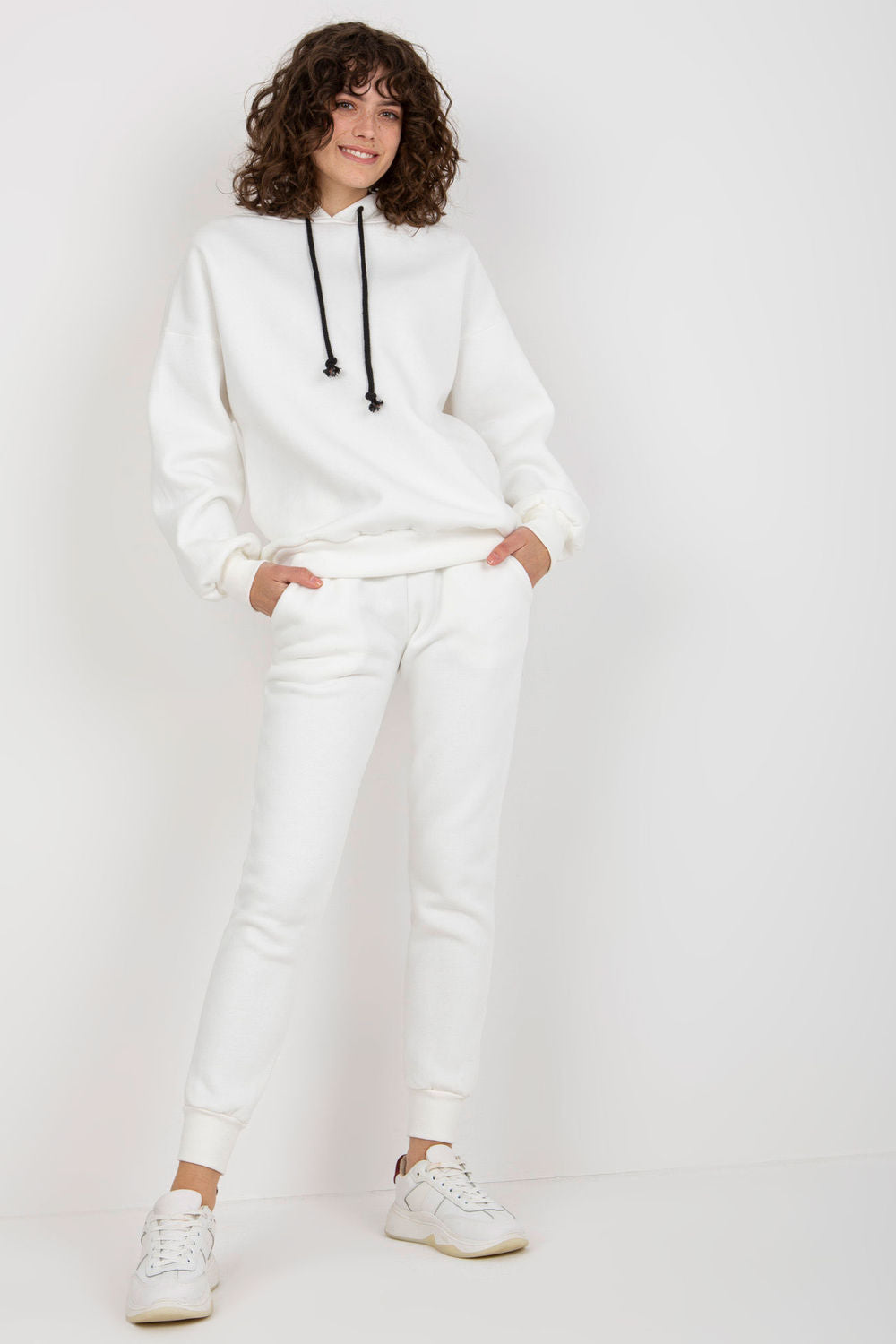 Ex Moda Ecru Long Sleeve Co-Ord Set