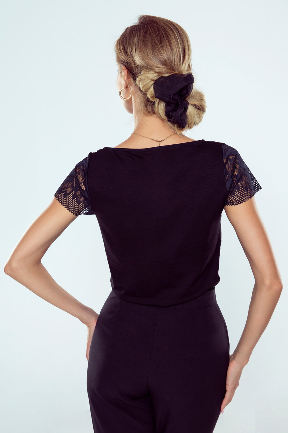 Eldar Lani Black Lace Blouse - view 2