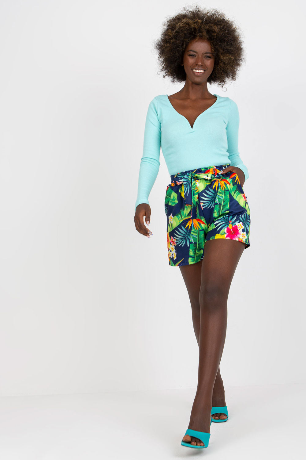Rue Paris Navy Shorts