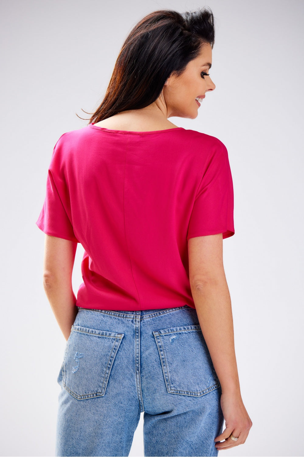 Awama Fuchsia Blouse - view 3