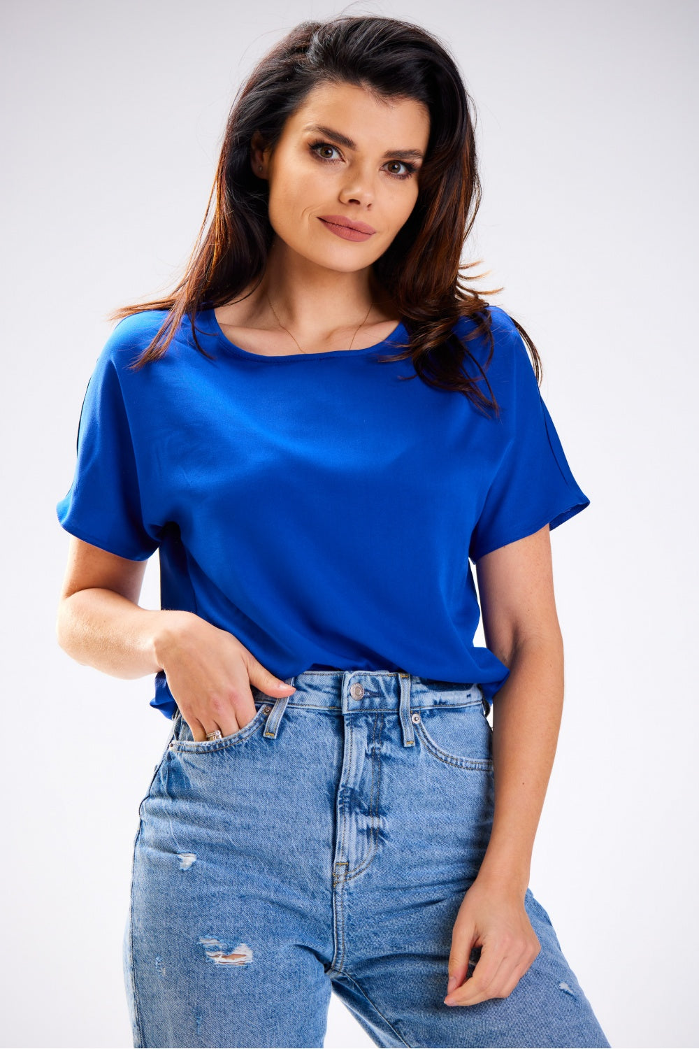 Awama Blue Blouse