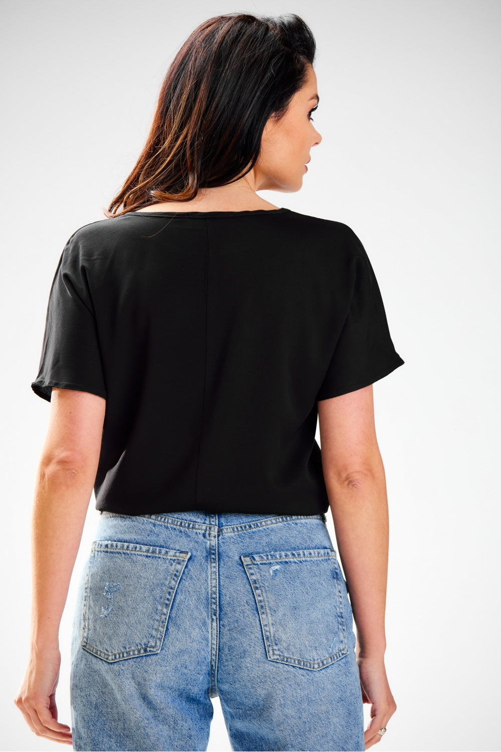 Awama Black Blouse - view 3
