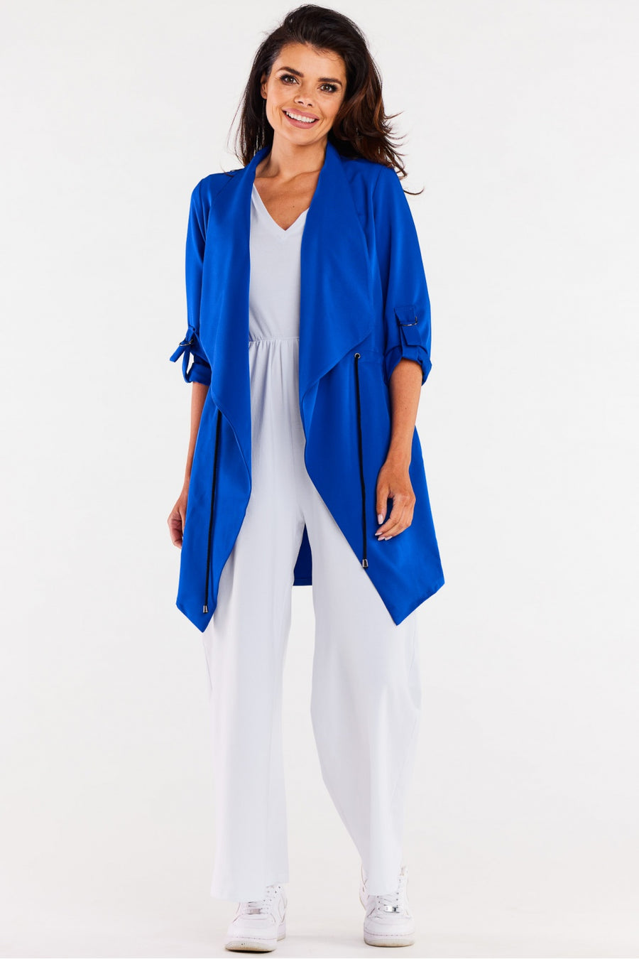 Awama Blue Long Sleeve Jacket