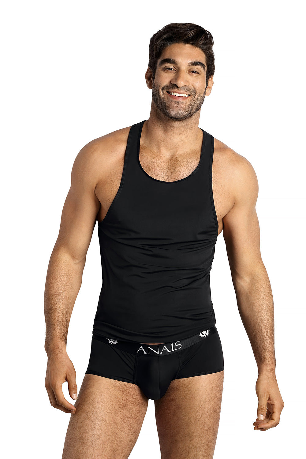 Anais Black Men's Vest