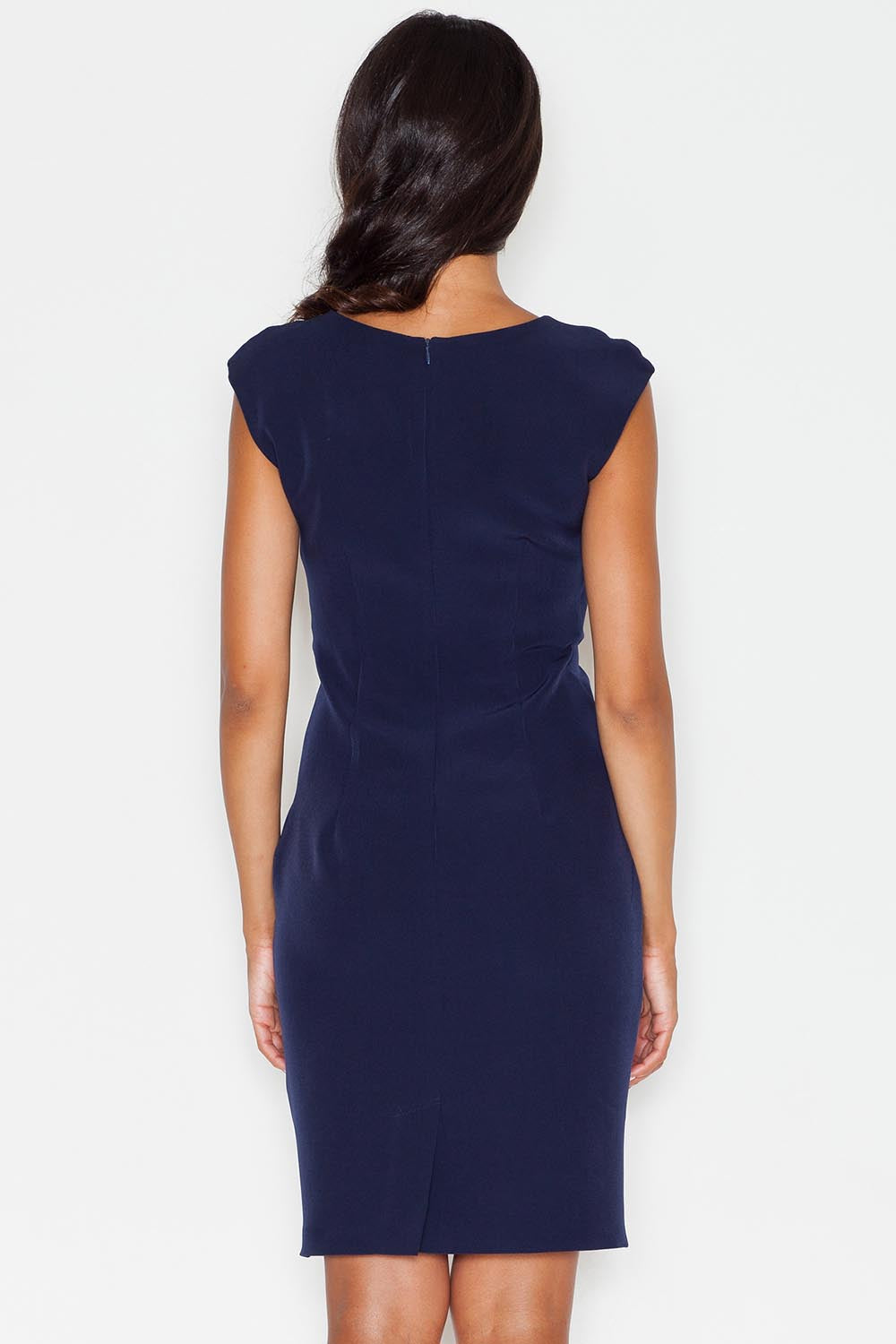 Figl Navy Midi Dress - view 2