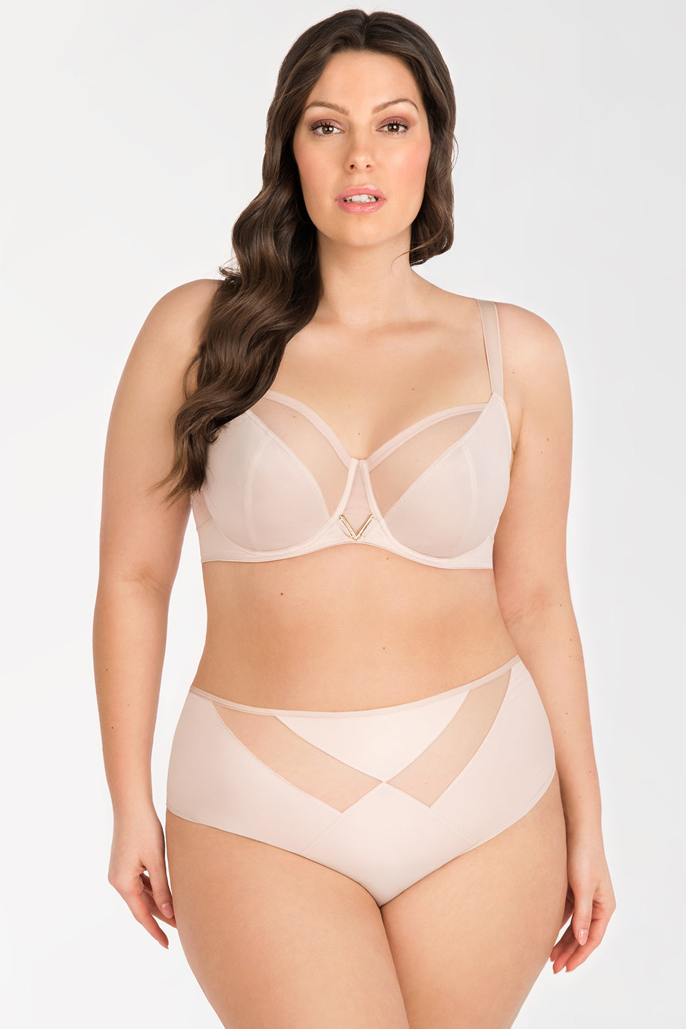Gorsenia Lingerie Vicky Beige Underwired Soft Bra - view 2