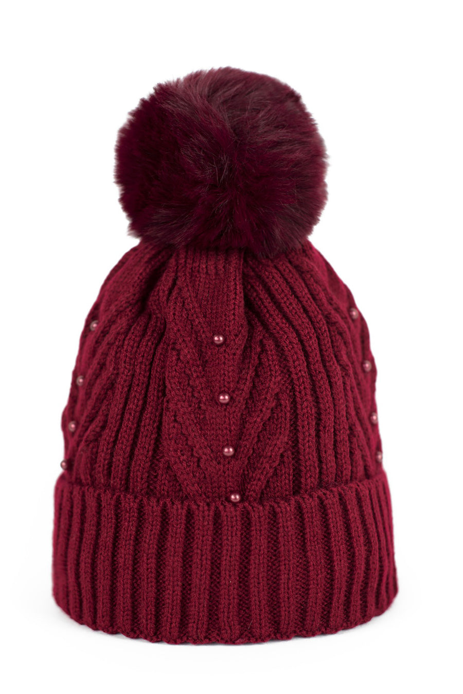 Art Of Polo Red Beanie Hat