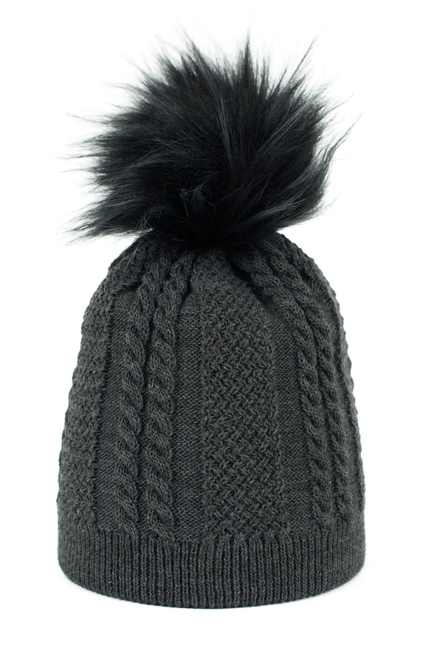 Art Of Polo Ula Graphite Beanie Hat