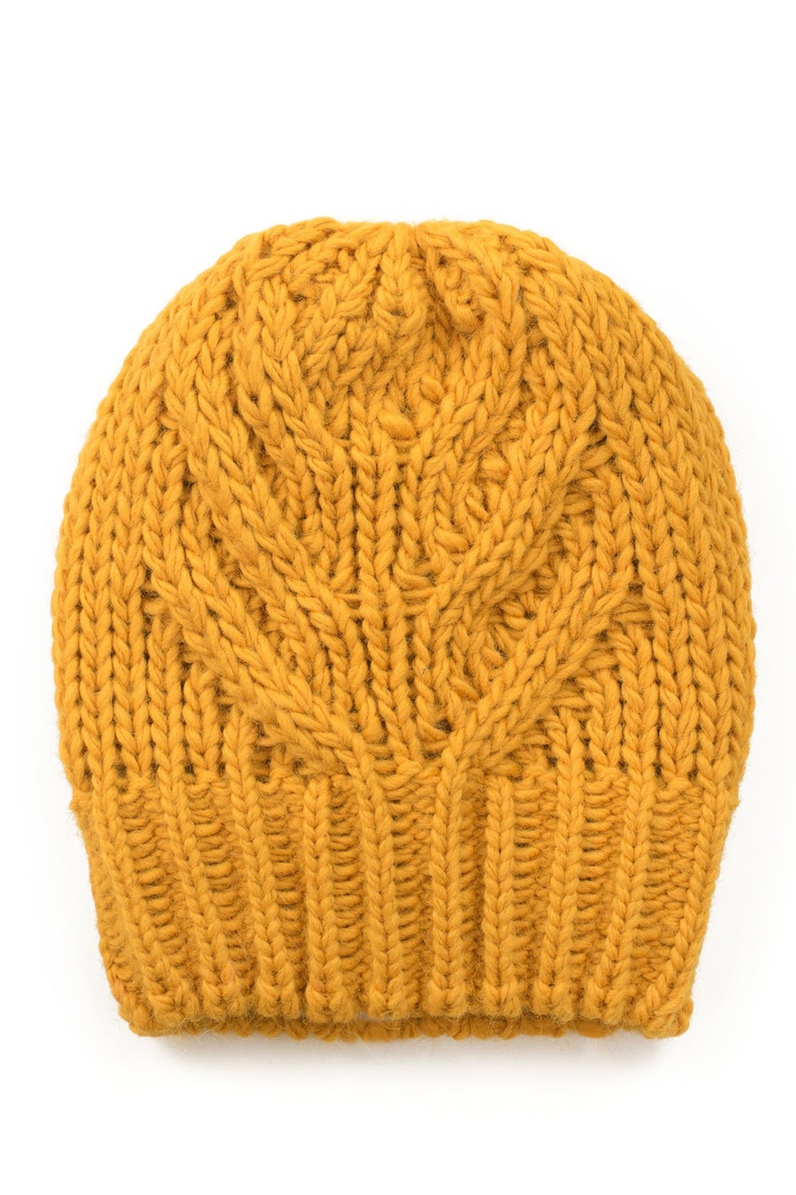 Art Of Polo Mustard Beanie Hat