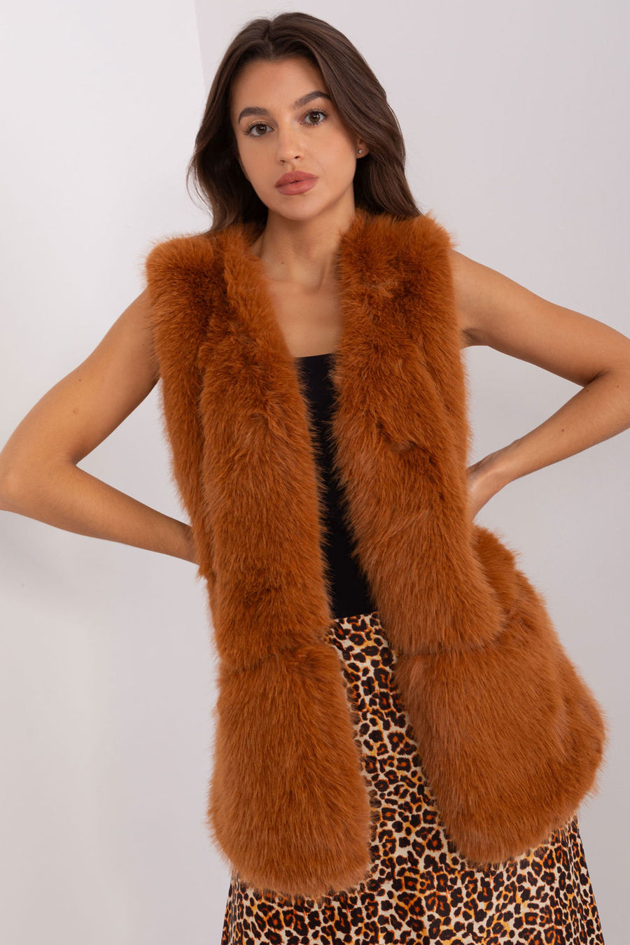 AT Light Brown Gilet