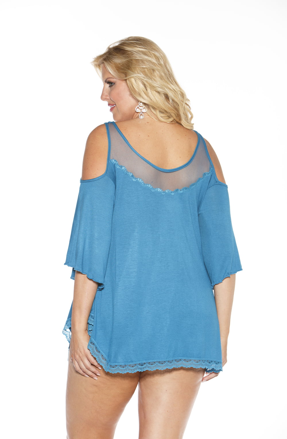 Shirley of Hollywood Sapphire Sleepshirt - view 2