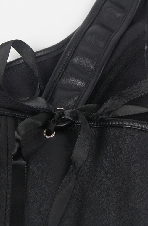 YesX YX889 Sexy Corset Black Up to 6XL