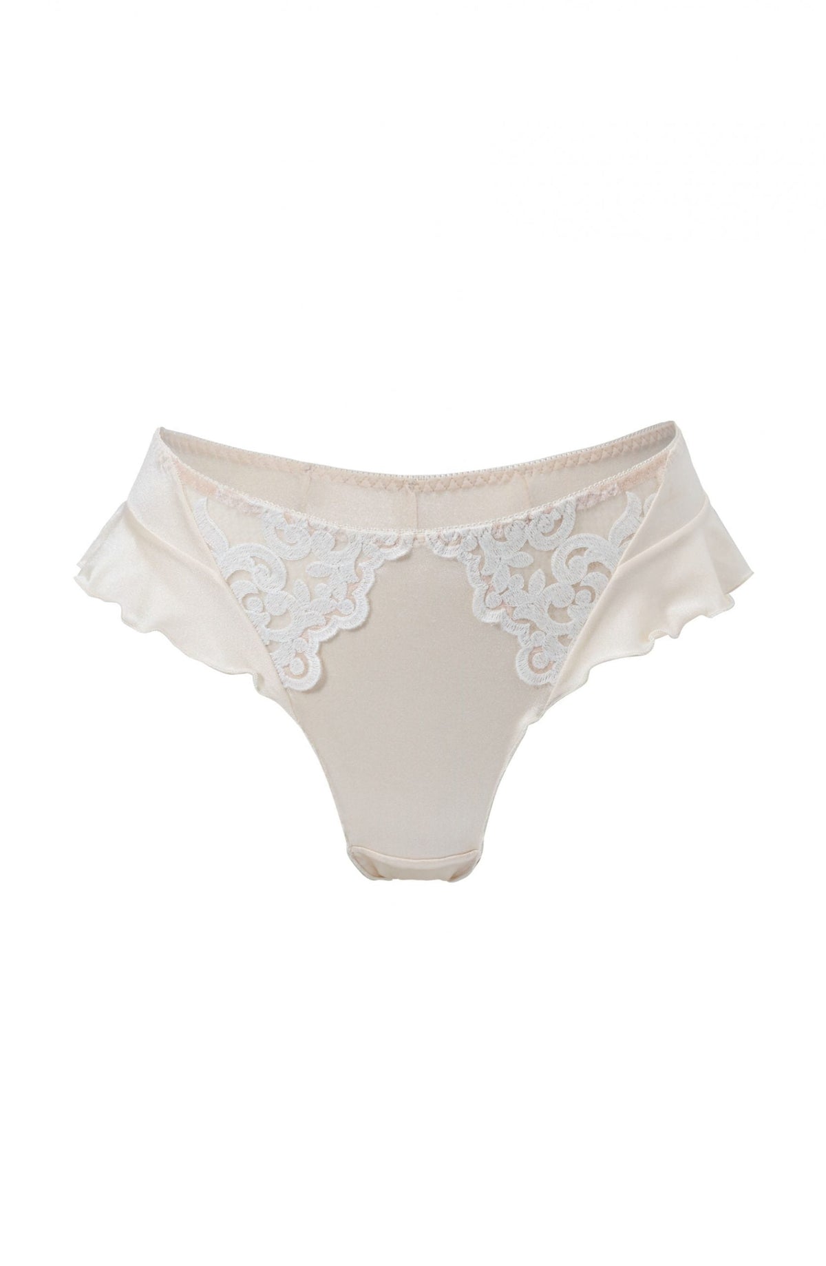 Confidante Amber Moon Peachy Beige Lace Briefs - view 7