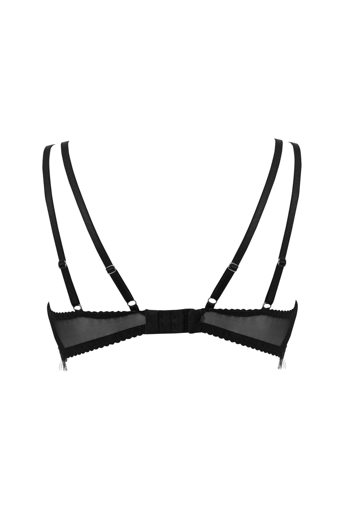 Confidante Forever Young Black Lace Underwired Push Up Bra - view 12